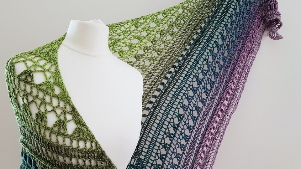 Häkelanleitung Dreieckstuch Kleiner Engel