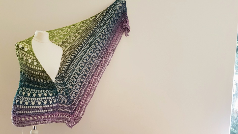 Häkelanleitung Dreieckstuch Kleiner Engel