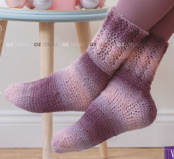 Wohlfühlsocken Häkeln