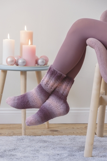 Wohlfühlsocken Häkeln