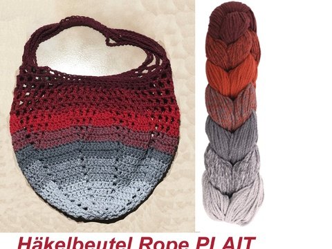 Häkelbeutel ROPE PLAIT