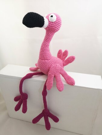 Flamingo - Häkelanleitung von NiggyArts