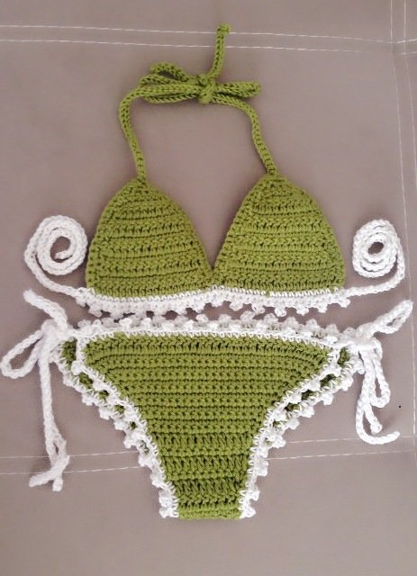 Baby and girls bikini set