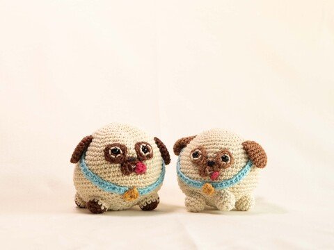 Häkelanleitung Willi Mops