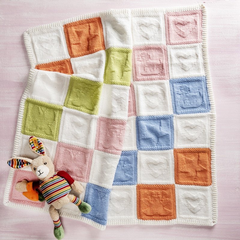 Baby-Decke Patchwork