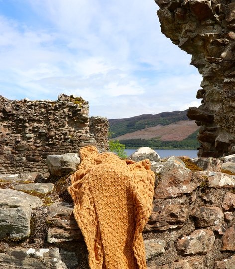 Strickanleitung für den Schal "Smooth as a Single Malt"