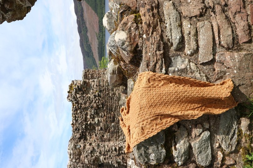 Strickanleitung für den Schal "Smooth as a Single Malt"