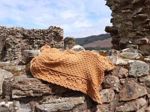 Strickanleitung für den Schal "Smooth as a Single Malt"