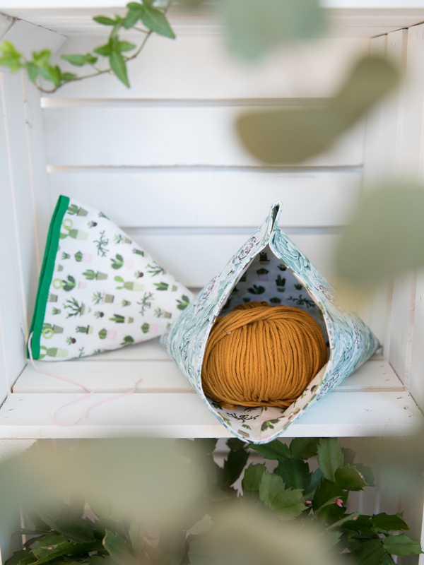 Wollbeutel - Woll Utensilo für Anfänger