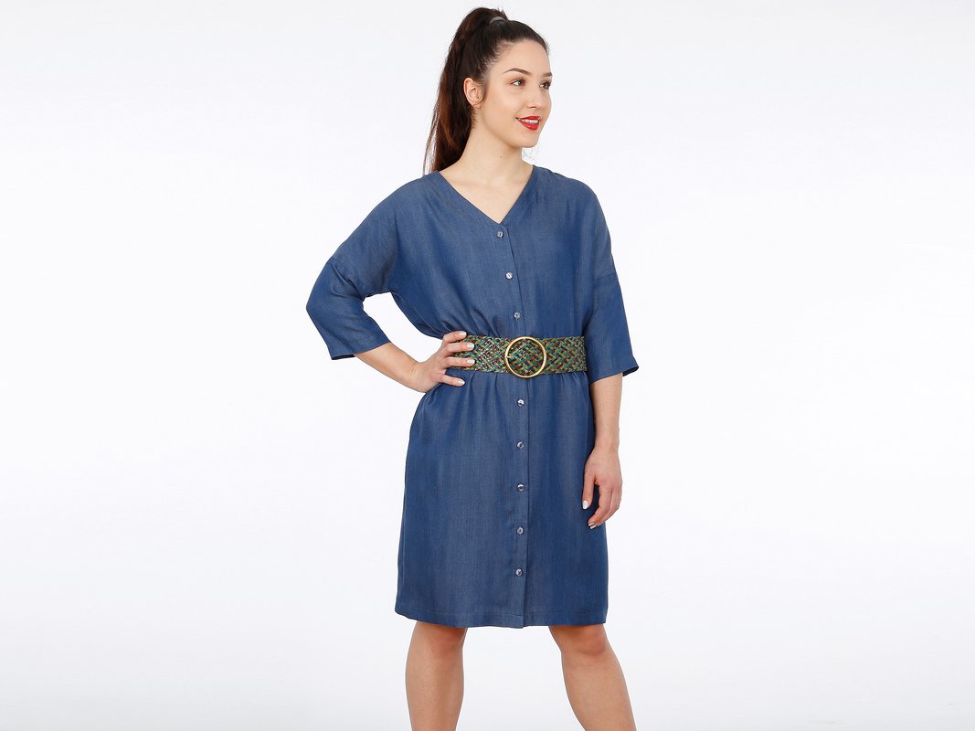 FRAU EDDA gerade Blusenkleid, e-book - Bild 4