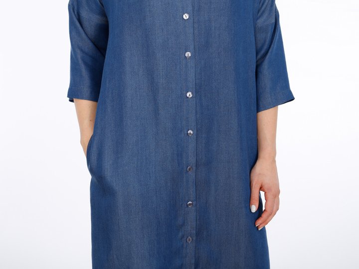 FRAU EDDA gerade Blusenkleid, e-book