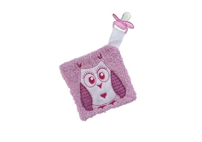 Stickdatei Schmusetuch Eule ITH drei Größen