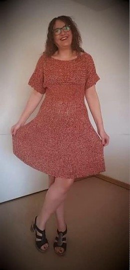 Kleid Frühlingsliebe ( Ohne Maschenprobe / für jede Größe)