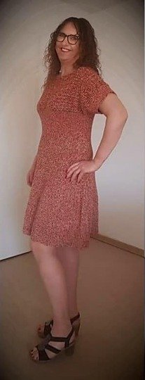 Kleid Frühlingsliebe ( Ohne Maschenprobe / für jede Größe)