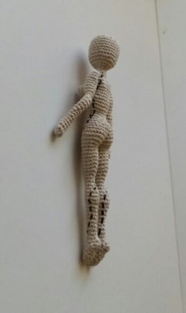 Realistic Doll Base Body Female. Crochet pattern