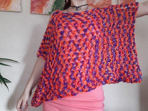 Anleitung Pulli "CutOut" Häkeln für Anfänger