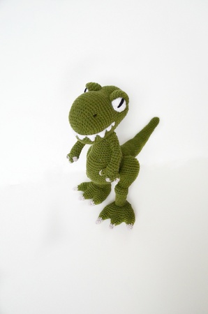 Amigurumi Dinosaur Pattern, Crochet T-Rex