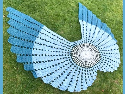 Petra Perle: Großes Tuch "Sommerflügel"