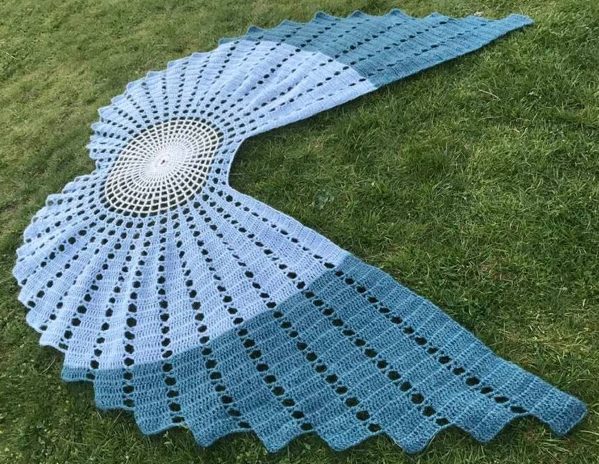 Petra Perle: Großes Tuch "Sommerflügel" - Bild 2