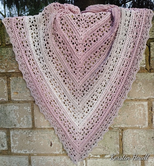 Häkelanleitung "Alina" Dreiecktuch und Stola 2 in 1 Anleitung