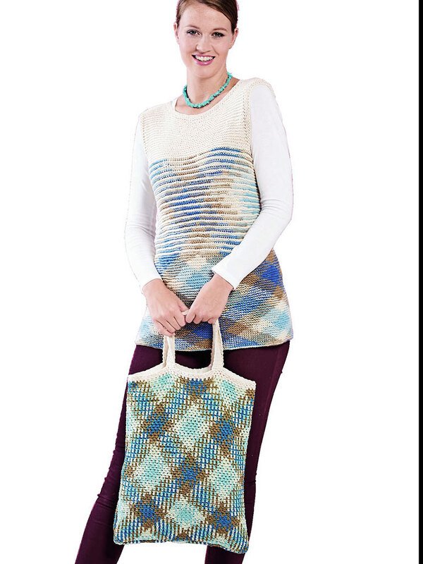 TASCHE UND RUCKSACK IM KARO-LOOK - Bild 2