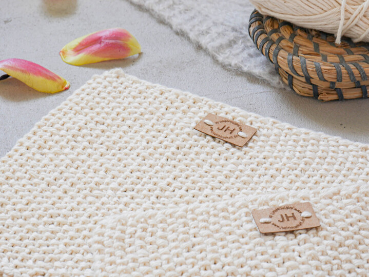 Drei verschiedene Muster - Topflappen, Spüllappen, Waschlappen stricken