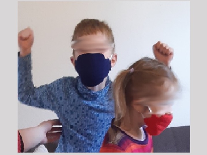 Gehäkelte Nasen- Mundmaske ***NICHT Medizinisch!