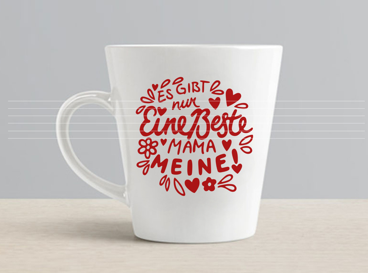 Beste Mama Plotterdatei SVG DXF