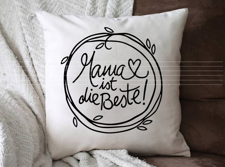 Beste Mama Plotterdatei SVG DXF