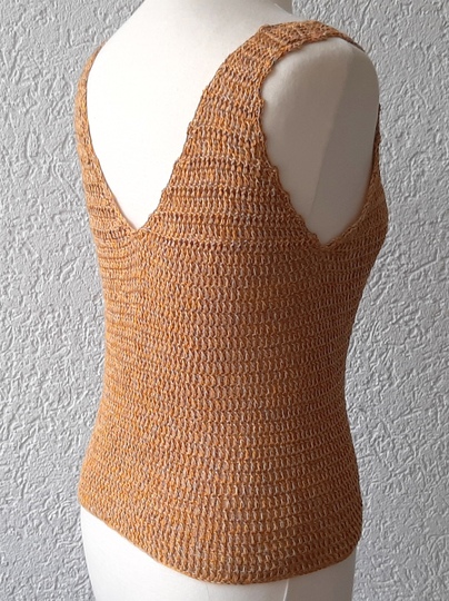 Häkelanleitung, Trägertop, Shirt,2 Varianten, S-XXXL