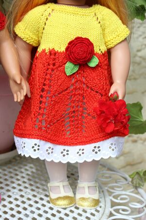 Dolls Dress3 Knitting Pattern
