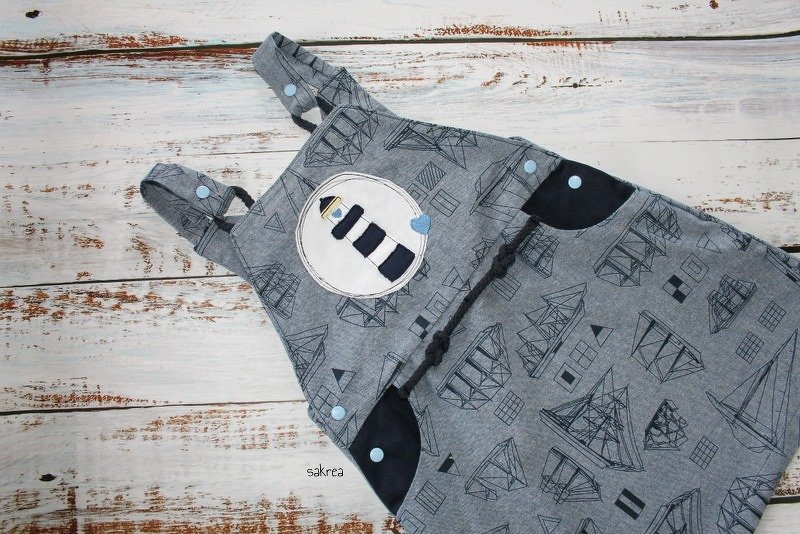 Latzkleid LUNA für Jeans & Cord Gr. 80 - 128 - Bild 12