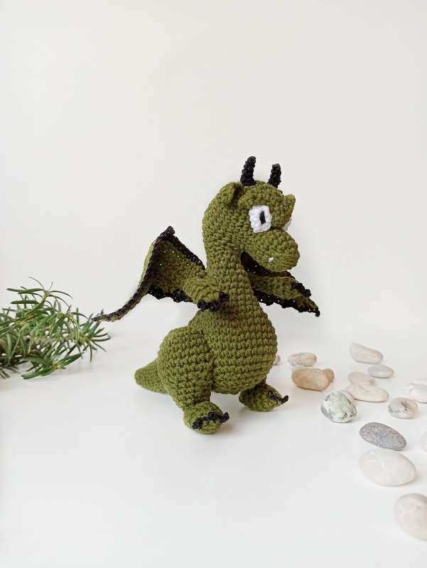 Crochet dragon amigurumi pattern - Image 5