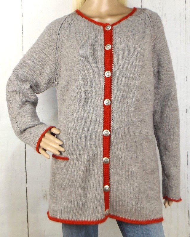 Strickanleitung Trachtenjacke "Drachenwand" - Bild 2