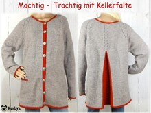 Strickanleitung Trachtenjacke "Drachenwand"