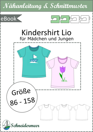 Lio - Shirt für Jungen und Mädchen - Gr. 86 bis 158 - A0 + A4 E-Book