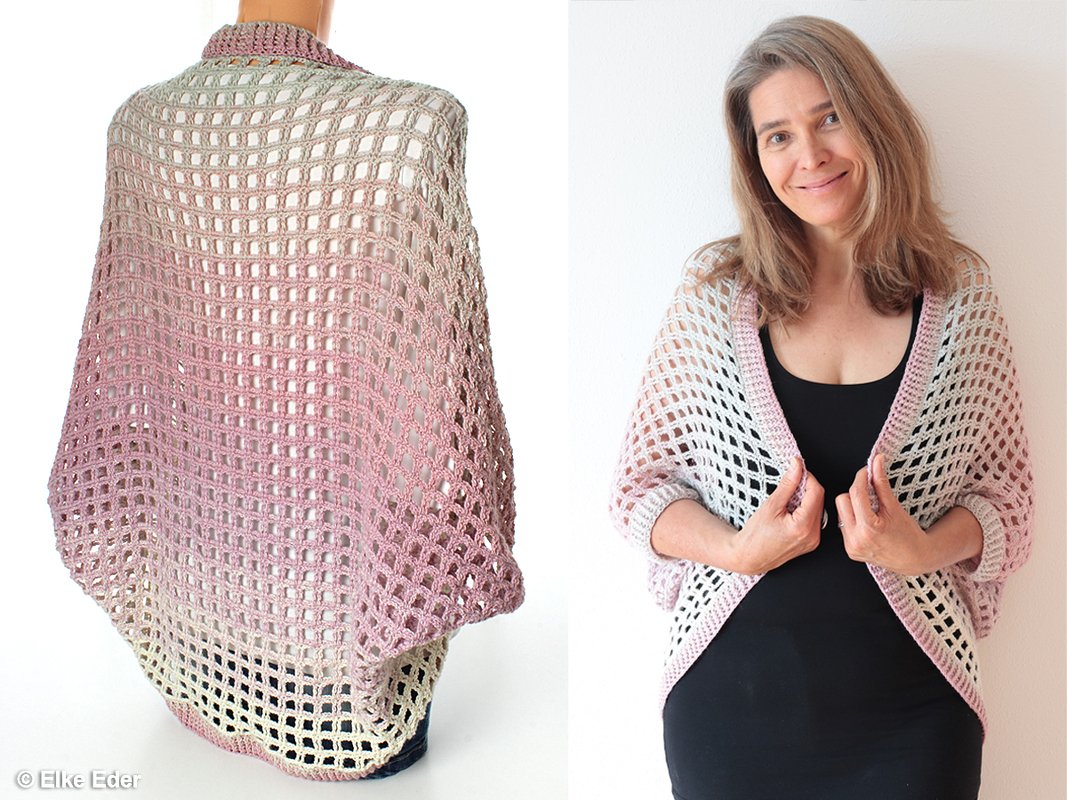 Cozy Shrug "Safia" - Crochet Pattern
