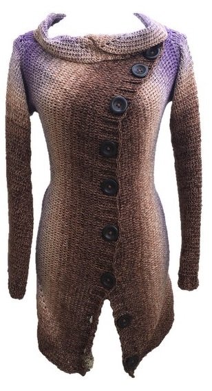 Anleitung Fleur - Eine gehäkelte Strickjacke - Bild 2