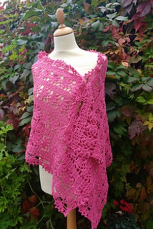 Crochet Wrap Pattern Rosy