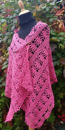 Crochet Wrap Pattern Rosy