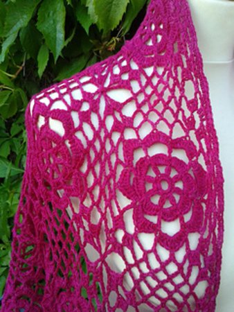 Crochet Wrap Lace Pattern