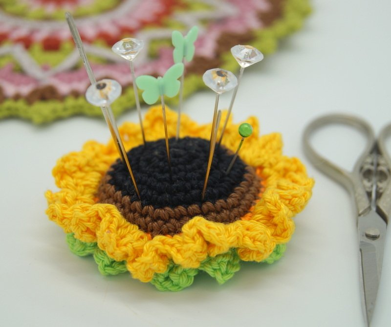 Häkelanleitung Sonnenblume - Bild 2