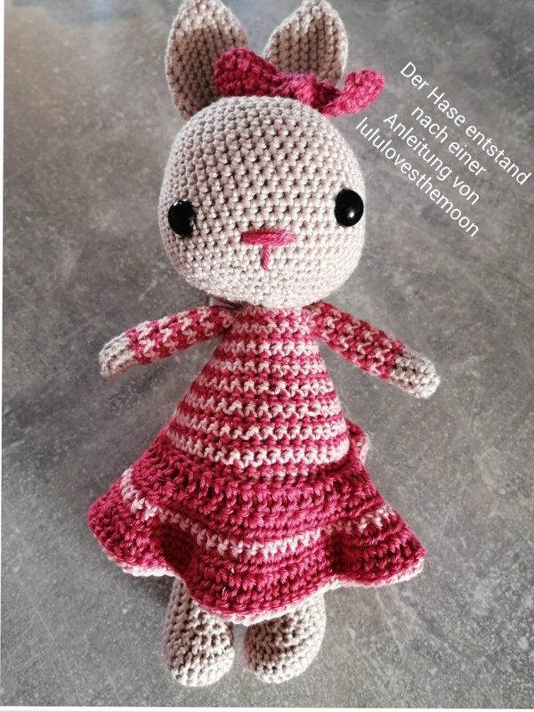 Rock häkeln Anleitung ohne Maschen zählen - Bild 2