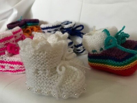 Babyfinken ohne Nähnaht