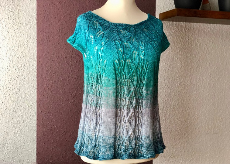 Tunika Namsos - Strickanleitung bis Gr. 50