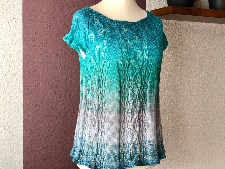 Tunika Namsos - Strickanleitung bis Gr. 50