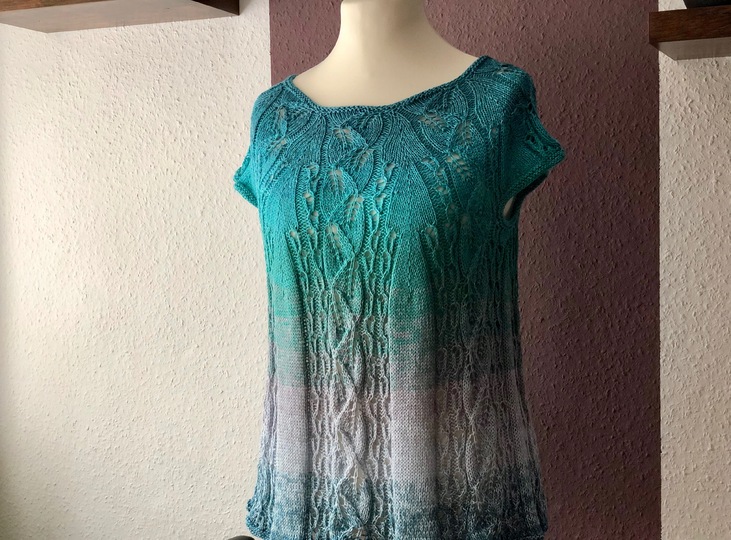 Tunika Namsos - Strickanleitung bis Gr. 50