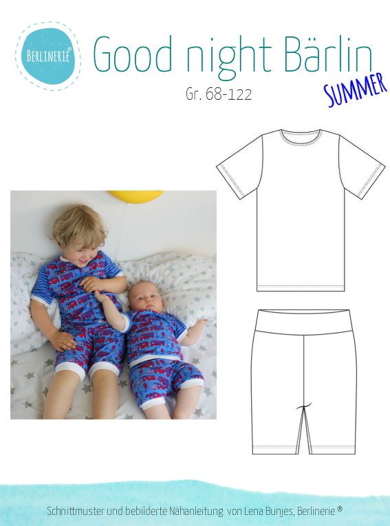 Schlafanzug Good Night summer edition 68-122