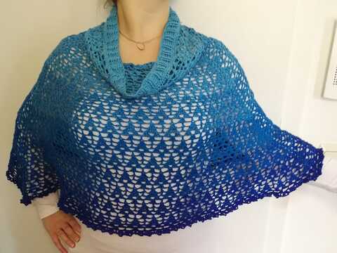Häkel Poncho Arwen