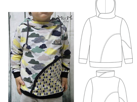 Hoodie Räubärhoodie Baby 62-92